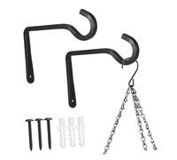 Toddmomy 2 Pezzi Ganci da Ganci per Piante Sospese Lampade da Esterno e Utensili Versatile per Organizzazione Domestica