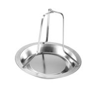 Toddmomy 2 Pezzi Graticola Barbecue Acciaio Inox per Pollo Arrosto Resistente Alte Temperature AntiGraffio e Facile da Pulire Supporto Stabile per Cosce BBQ Uniformi per Picnic e Grigliate