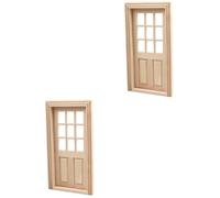 Toddmomy 2 Pezzi Mini Porta E Finestra Decorazione Per La Casa Mini Mobili Prop Decorazione Piccola Casa Piccola Casa Casa Delle Bambole Mobili Tiny Homes Tiny Houses Porte Mini