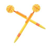 Toddmomy 2 Pezzi Penna a Sfera Creativa a Tema Basket per Ragazzi e Adolescenti, Scrittura Fluida, Materiale Abs Portatile, per Feste e Classe