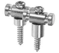 Toddmomy 2 pezzi Professional Guitar String Retainer in Iron For Electric Guitar High Bottom And Stable Tuning Accessory For Enhanced Performance And Visual Appeal