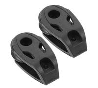 Toddmomy 2 Pezzi Puleggia Singola in Nylon Resistente per e Kayak Blocco di Sollevamento con Cuscinetto Accessorio per Barca e Attrezzature da Palestra