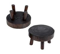Toddmomy 2 Pezzi Rack per Vaso di Fiori Fiore Sgabello per Piante in Vaso pentola all'aperto Piccolo portafiori Porta Piante in Vaso espositore in Vaso Porta fioriera di Legno caffè