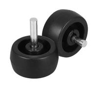 Toddmomy 2 Pezzi Ruote Ricambio per Base Ombrellone Patio Girevoli e Resistenti Accessori Versatili per Ombrelloni da Esterno e Facilità Sollevamento