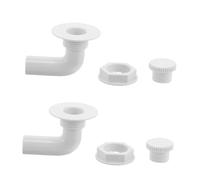 Toddmomy 2 Pezzi Tappi Plastica Per Foro Scarico Congelatore Tappo Antiperdita Per Pozzetto Frigorifero Accessori Sostitutivi Resistenti E Igienici Per Armadi Frigoriferi