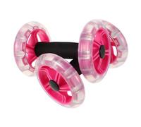 Toddmomy 2 Ruota Addominali Ab Roller Wheel per Allenamento Core Attrezzatura Fitness Multifunzionale per Esercizi Addominali Casa Stabilità Avanzata e Tonificazione Completa Del