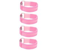 Toddmomy 2 Set Bracciali LED Ricaricabili per Corsa Notturna Fasce Regolabili per Sicurezza Bracciali Riflettenti per Running E attività Outdoor 2 * 2
