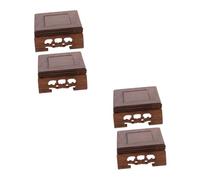 Toddmomy 2 Set Espositivo Legno per Teiera E Bonsai da Base Decorativa per Piant E Giardinaggio 2 Pezzi * 2