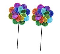 Toddmomy 2 Set Girandole da con Decorazione da Cortile per Paesaggio Esterno Rotante per e Terrazzo