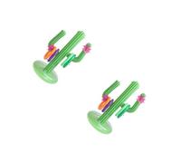 Toddmomy 2 Set Gonfiabile Cactus Imitato PVC Decorazione per Piscina e Spiaggia per Esterni