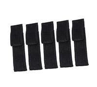 Toddmomy 2 Set Mini Torch Storage Bag Per Torcia Elettrica Custodia Resistente Per Flashlight Per Attività Outdoor 5 Pezzi * 2