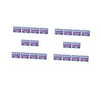 Toddmomy 2 Set Piccola Stamina Bandiera A Mano Striscione Stampato Banner Di Briscola 2020 Bandiera Del Di Parata Banner Elettorale 2020 Blu Plastica 10 Pezzi*2