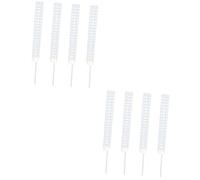 Toddmomy 2 Set Stand Muschio Piante Per Giardino Poli Di Grandi Dimensioni Muschio Palo Di Muschio Di Sfagno Alto Palo Di Muschio Fito Pianta Colonna Di Arrampicata Bianca Pp 4 Pezzi*2