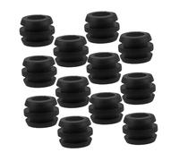 Toddmomy 20 Parti Ricambio per Biliardino in Gomma ad Alta Elasticità Ammortizzatori per Tavolo Calcio Accessori Resistenti per Calcio Tavolo