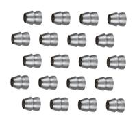 Toddmomy 20 Pezzi Cunei Di Metallo Rotondi Per Manico D'ascia, Strumento Di Fissaggio e Accessorio Per Riparare Cuneo D'ascia, Kit Di Cunei Di Fissaggio Per Lavori Di Falegnameria e Edilizia