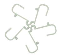 Toddmomy 20 Pezzi Gancio per Pannello in Plastica Verde Chiaro | Utensili e Piccoli Attrezzi, Soluzione Salvaspazio Pratica, Uso Domestico, Colore Verde Chiaro