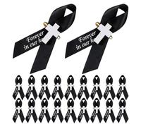 Toddmomy 20 pezzi Spille commemorative funebri a forma di colomba, Spilla a | Fiocco commemorativo con spille da balia e colomba per il lutto e i regali per il mese della consapevolezza sulla salute ment