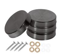 Toddmomy 20 pezzi Tappi in Acciaio Inossidabile Coprivite Decorativi per Specchi e Segnaletica Fissaggi Resistenti alla Corrosione con Accessori per Montaggio Parete per Specchi Pesanti e