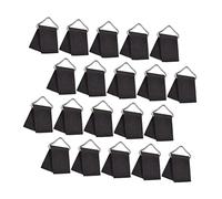 Toddmomy 20 Set Anelli Triangolari Sostituibili per Rete Trampolino Accessori Resistenti Metallo per Fissaggio Rete Trampolino Kit Ricambio per Trampolini Portatili