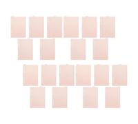 Toddmomy 20foglio Divisori Indice Linguette in Plastica Rosa per Quaderni ad Anelli Buchi Divisori Riutilizzabili Resistenti all Acqua per Organizzazione Diario Planner Budget e Appunti