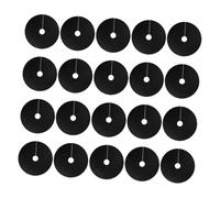 Toddmomy 20pezzi Traspirante per Radici Barriera per Alberi Non Tessuta Disco Pacciamante Riutilizzabile Copertura per Giardinaggio Scudo Pacciamante Senza Tappetino Barriera Contro Erbacce