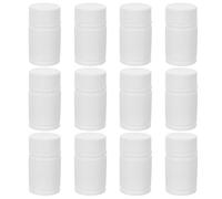 Toddmomy 24 Pezzi Flaconi Solidi Hdpe 20ml per Medicinali | Viaggio e Cosmetici, Resistenti All’usura, Formato Compatto, Confezione da 24