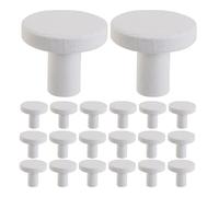 Toddmomy 25 pezzi di frammenti di corallo in ceramica: base in ceramica per supporto per coralli - supporto per acquario per barriera corallina - piastra di per riproduzione - accessori per acquari