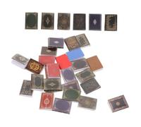 Toddmomy 27 Scale Realistic Tiny Book Accessories For Study And Bedroom Miniatures Ratio For Dollhouse Decoration And Creative Crafting