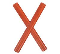 Toddmomy 2paia Strumenti Musicali Per Bacchette Legno Per Percussioni Sticks Per Ritmo Attività Didattiche Per Scuole e Giocattoli Musicali Per Infanti