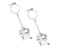 Toddmomy 2pezzi Leggio Portatile per Lettura in Compatibile Clarinetto e Oboe per Banda Musicale Accessorio per Strumenti Musicali Clip per Spartiti