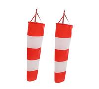 Toddmomy 2pezzi Manica Vento per Esterni Resistente in Oxford da Appendere alla Decorazione Esterna Pratica per Giardinaggio Design Leggero e Portatile