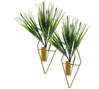 Toddmomy 2pezzi Piante Artificiali in Decorazione Bonsai Finta Con in Fererro Con Piante Finte Per Veranda Soggiorno Decorazioni Da Parete Con Artificiali