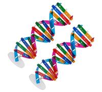 Toddmomy 2pezzi Struttura Di Dna Doppia Spirale Per Bambino Bambina Kit Di Montaggio Scientifico Giocattolo Didattico Per Insegnamento Di Biologia