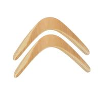 Toddmomy 2pezzi Wooden Boomerangs Giocattoli Sportivi Per Esterni Volo e Ritorno Per Giochi Di Lancio e Cattura Divertimento Per Tutte Le Età