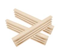 Toddmomy 3 Domino Legno Naturale per Trenino Supporto Stabile e Versatile per Giochi da Tavolo Base Antiscivolo per Esposizione e Conservazione