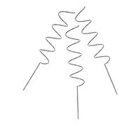 Toddmomy 3 Pezzi Spirali per Piante da Giardino Supporto per Pomodori Fiori e Verdure Rampicanti Sostegno Esterno Facile da Inserire e Adattare