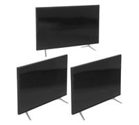 Toddmomy 3 Scale Realistic Tiny Television Model in Metal And Plastic Fade-resistant Mini Furniture Accessories For Playhouse Living Decor