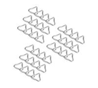 Toddmomy 3 Set Anelli Triangolari Per Rete Trampolino Resistente Alla Kit Di Ricambio Per Reti Da Salto Outdoor E Accessori Borsa 20 Pezzi*3