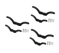 Toddmomy 3 Set Gancio Per Fissaggio Con Vite Nylon Per Per Barche E Yacht Resistente E 2 Pezzi*3