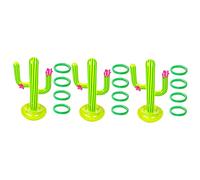 Toddmomy 3 Set Giochi Gonfiabili Cactus PVC per Feste Piscina Giocattoli Galleggianti per Portable e Facile da Trasportare Colore Casuale Colore Casuale