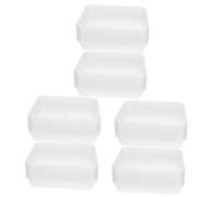 Toddmomy 3 Set Vassoio per Fioriere Piante da Piattino in Vaso Pianta Piattiere per All'aperto Fitosanitario Daruma Base per Vaso in Plastica Piatti di Fiori Trasparente 20 Pezzi*3