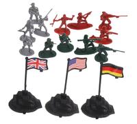 Toddmomy 300 Pezzi Soldatini Giocattolo in Plastica per Tavolo di Sabbia Modelli di Moderni per Progetti Paesaggi in Miniatura di Figurine per Collezionisti