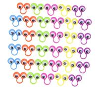 Toddmomy 36 Dito Occhio per Marionette Dito Colorate Casual per Feste e Giochi Ruolo Colore Casuale