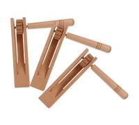 Toddmomy 3Pezzi Legno per Strumento Percussione per Spettacoli Facile da Impugnare e Confortevole Come