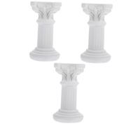 Toddmomy 3pezzi Miniatura Resina di Colonna Romana per Decorazione Casa Accessorio per Modellini e Arredamento Idea per Feste e Occasioni Speciali