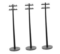 Toddmomy 3pezzi Miniature Telephone Poles Set Per Architettonici e Accessori Per Decorazione Per e Incantati