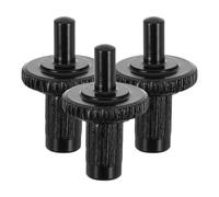 Toddmomy 3pezzi Perni per Ponte della Chitarra Inserti per Ponticello Viti per Sellette Rulli per Chitarra Elettrica da Accessori per Hardware della Viti per Montaggio del Pickup per Ponte