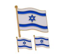 Toddmomy 3pezzi Spilla Decorativa Israele Per Abbigliamento Badge Significativo Per Celebrazioni e Speciali