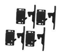 Toddmomy 4 Impostato Chiusure Porta Laterali Push-to-close per Camper e Rv Serrature Compatte a Risparmio Spazio con Meccanismo Tirare Facile da Installare Blocchi Sicurezza per Mobili e