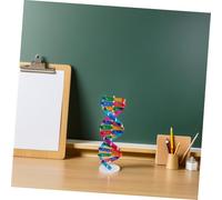 Toddmomy 4 Kit Educativo Dna Molecolare con Struttura Doppia e Supporto Espositivo per Apprendimento Interattivo e Didattica Genetica Studentesca